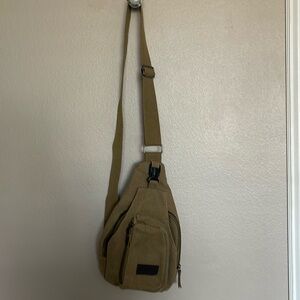 Small crossbody bag. Great condition. Khaki color
